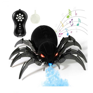 ربات اسباب بازی کنترلی عنکبوت دودزا Realistic RC Spider Robot_اسباب بازی
